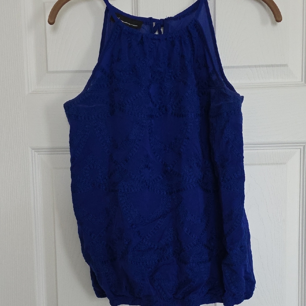 INC International Concepts Royal Blue Camisole